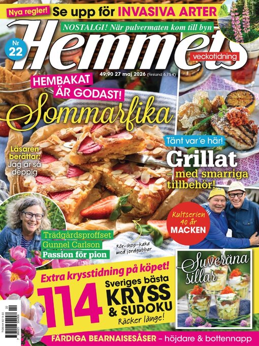 Cover image for Hemmets Veckotidning